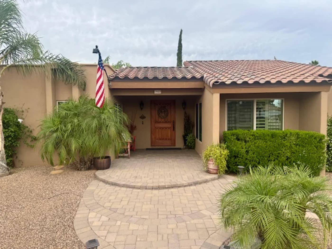 A Valley tile-roof home at inspection